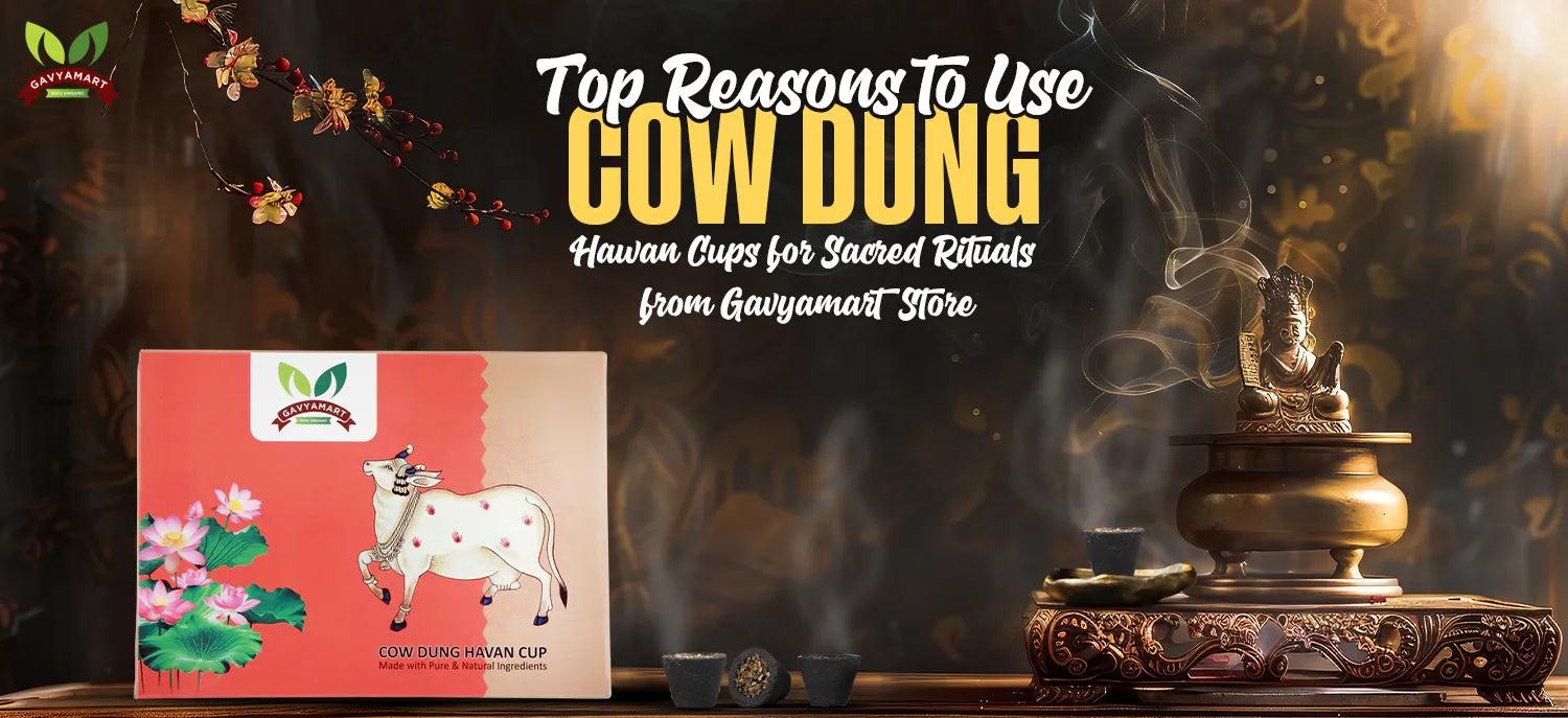 Top Reasons to Use Cow Dung Hawan Cups for Sacred Rituals from Gavyama   Gavyamart Store