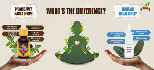 Panchgavya Nasya vs. Regular Nasal Sprays: What's the Difference?