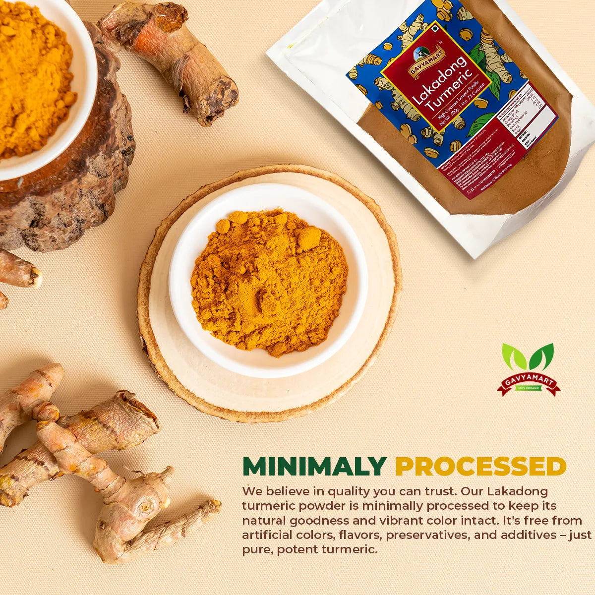 lakadong turmeric powder | Turmeric powder | Turmeric