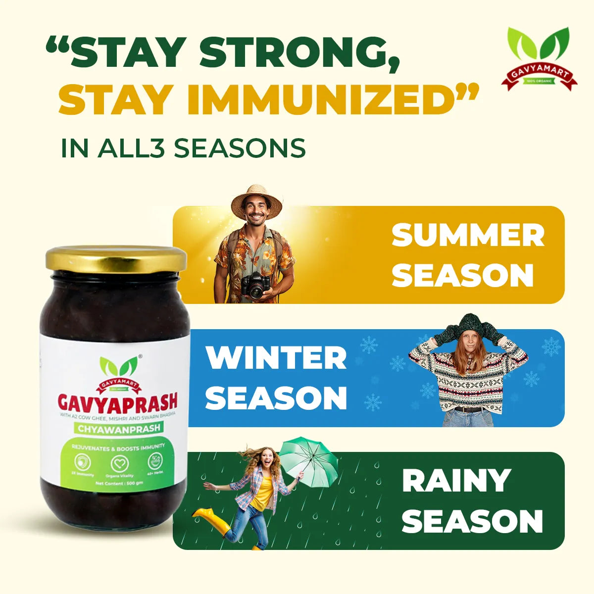 Chyawanprash | Gavyaprash | A2 Cow Ghee| Mishri| SwarnaBhasma