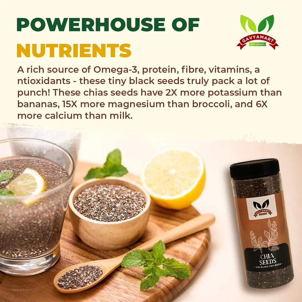 Chia Seeds | Raw Black Chia Seeds | Seeds