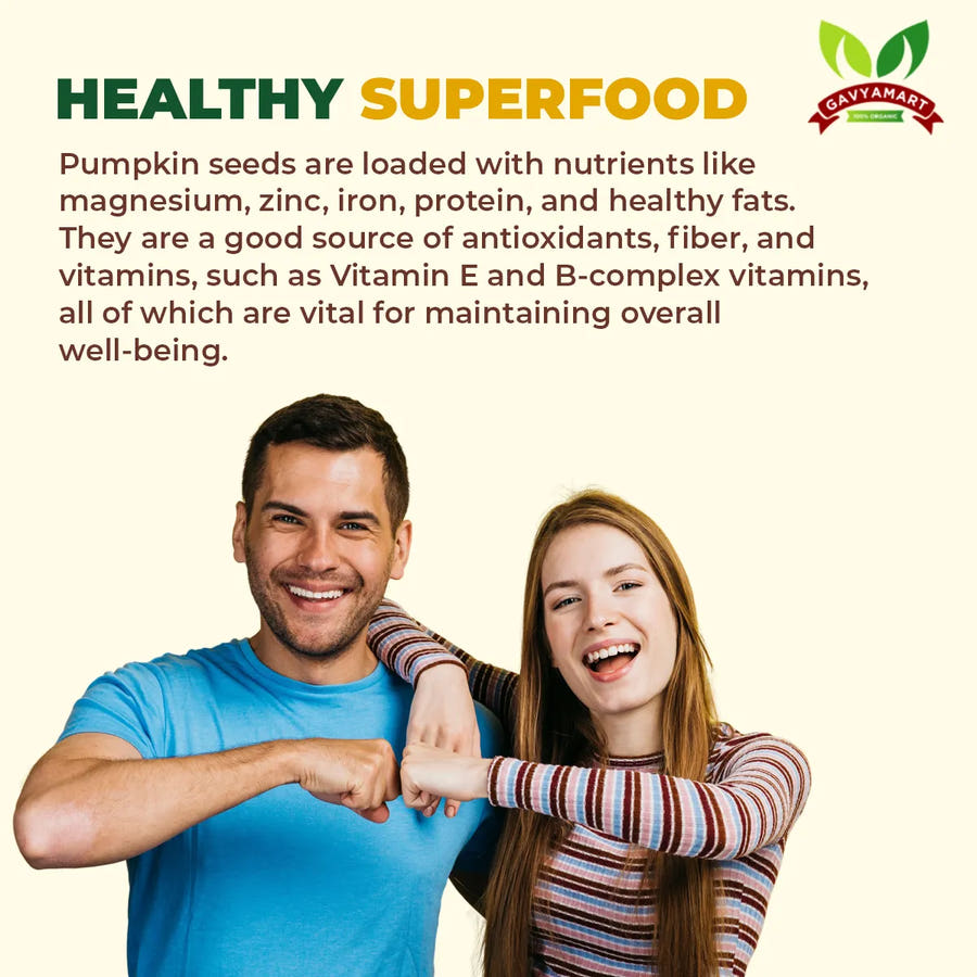 Premium Pumpkin Seeds | Organic Superfood Seeds | High Protein Snack | Roasted Seeds Online | Organic Pumpkin Seeds | Crunchy Pumpkin Seeds | Roasted Seed Snack