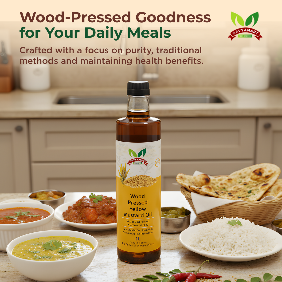 Premium Mustard Oil | Best Yellow Mustard Oil in India | Unrefined Mustard Oil