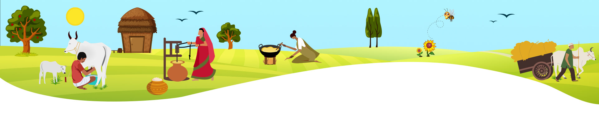 Village | Gavyamart | Bilona ghee