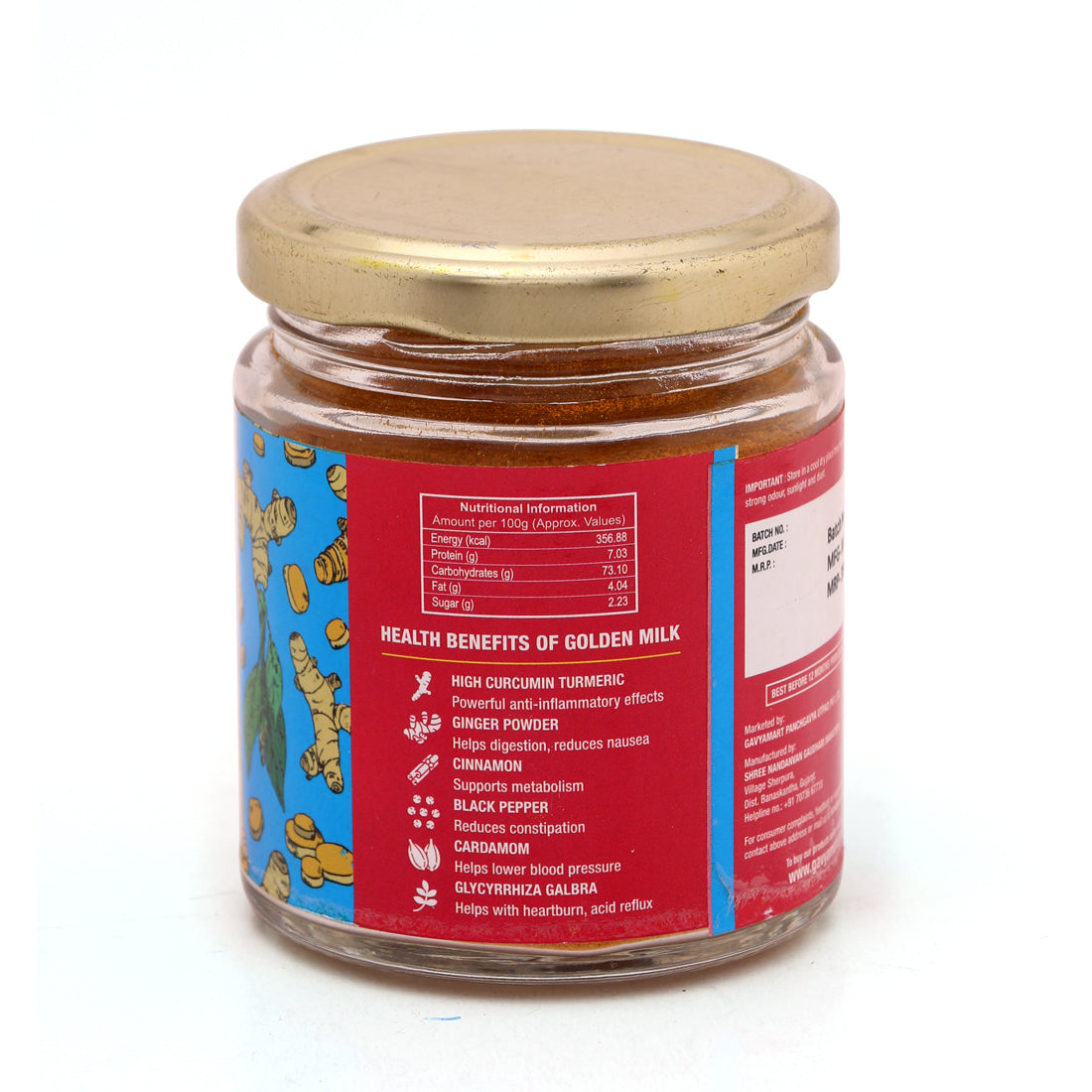 Golden Milk | Healthy powder | Turmeric Powder