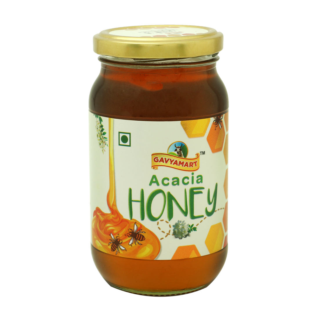 Gavyamart Acacia Honey Raw and Unprocessed