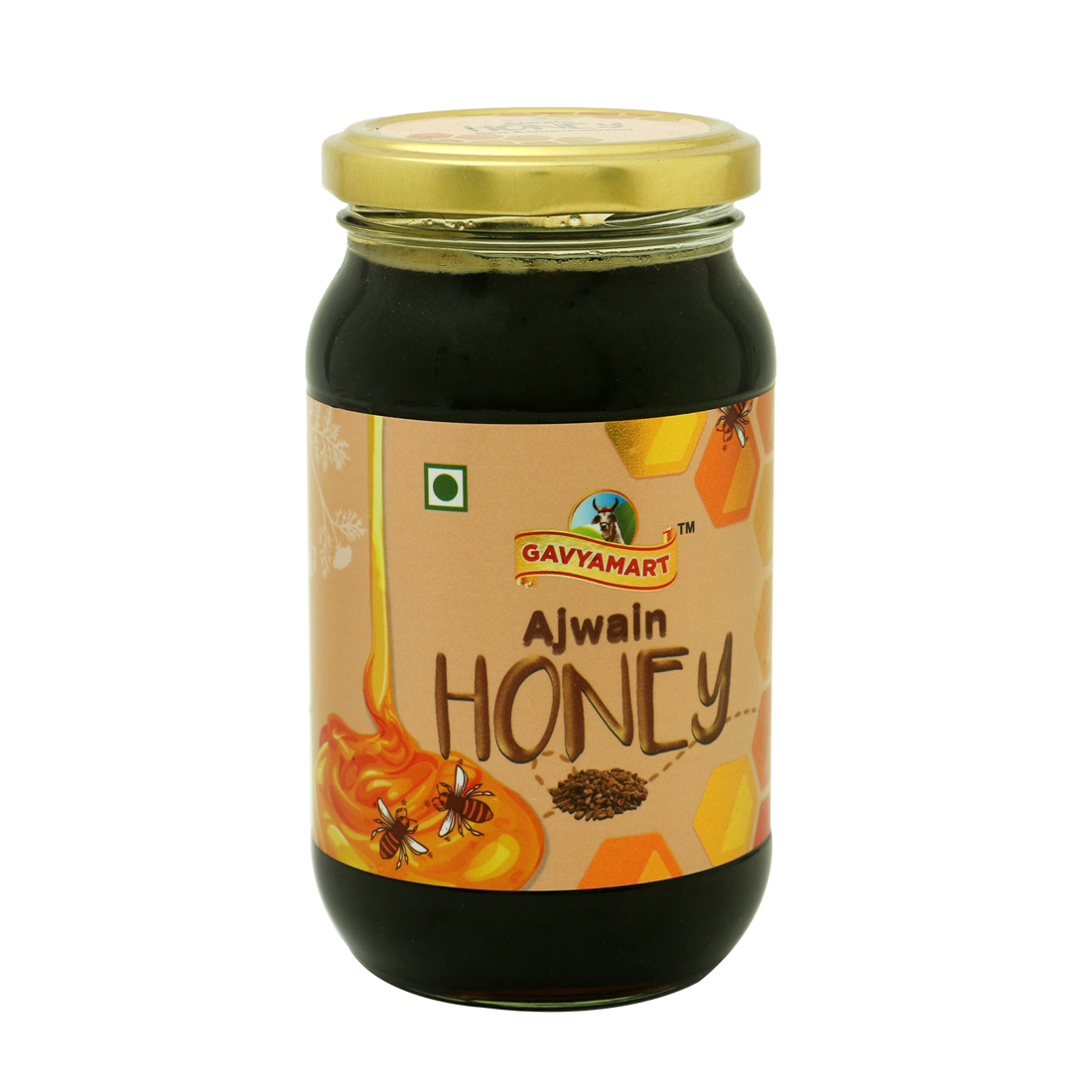 Gavyamart Ajwain honey Raw and Unprocessed