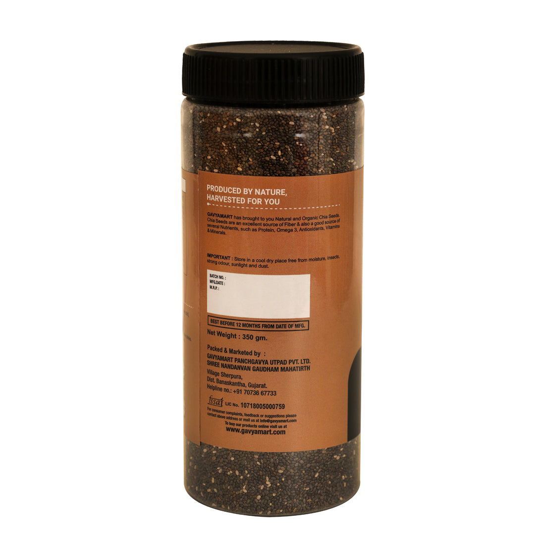 Chia Seeds | Raw Black Chia Seeds | Seeds