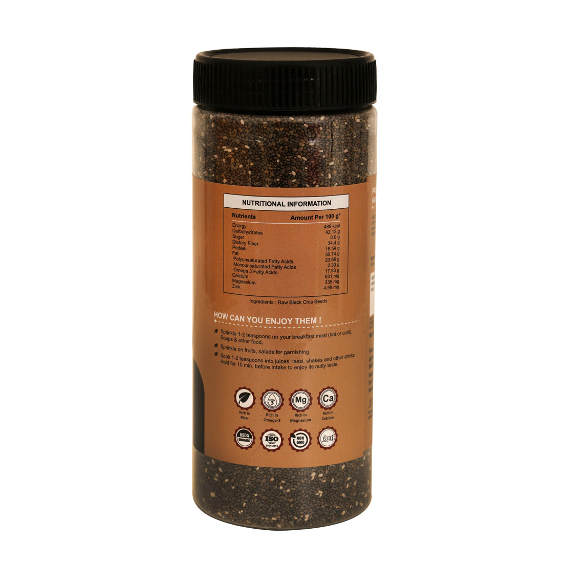 Chia Seeds | Raw Black Chia Seeds | Seeds
