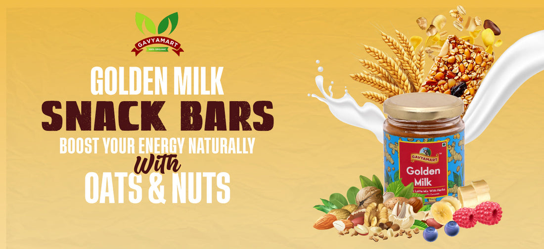 Golden milk | Snack bars | Organic Snack