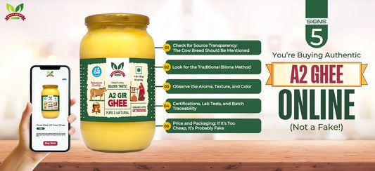 a2 Ghee | Gir Ghee online | 5 Signs You’re Buying Authentic A2 Ghee Online (Not a Fake!)