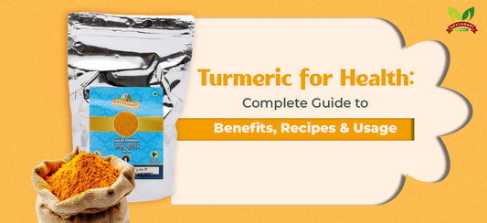 Organic turmeric powder and golden milk boosting immunity naturally