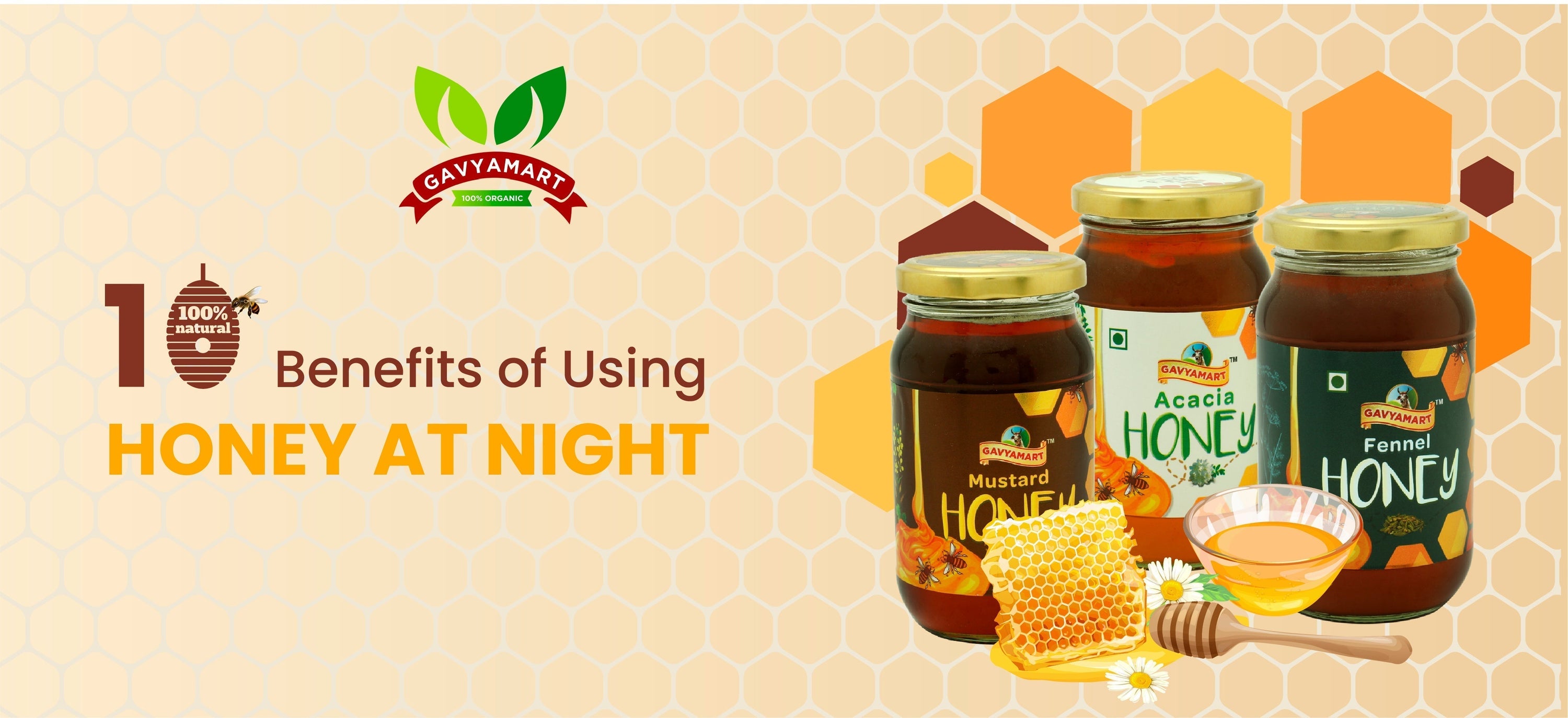 10 Benefits of using honey at night