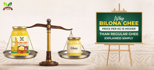 Why Bilona ghee price per kg is higher than regular ghee explained