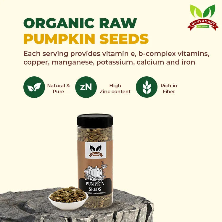 Premium Pumpkin Seeds | Organic Superfood Seeds | High Protein Snack | Roasted Seeds Online | Organic Pumpkin Seeds | Crunchy Pumpkin Seeds | Roasted Seed Snack  