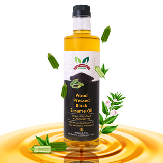 Wood Pressed Sesame Oil - 1 Litre