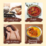 Gavyamart Yellow Mustard Oil I Cold-Pressed I Single-filtered