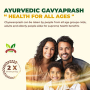 Chyawanprash | Gavyaprash | A2 Cow Ghee| Mishri| SwarnaBhasma | Best Chyawanprash in India | Premium Ayurvedic Chyawanprash | Natural Immunity Booster | Herbal Chyawanprash for Family | Healthy Lifestyle Supplemen
