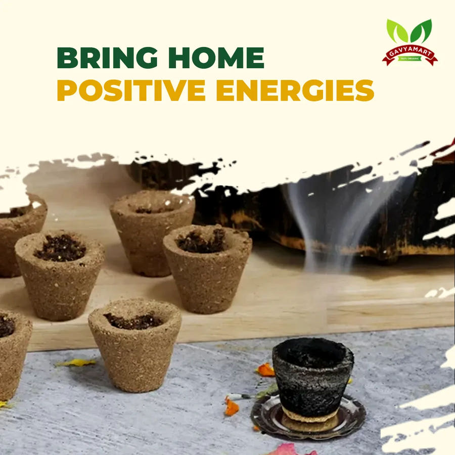 Cow Dung Havan Cups | Gomay Havan Cups | Cow Dung Cups | Natural Havan Cups | Organic Havan Cups | Eco Friendly Havan Cups | Gobar Havan Cups