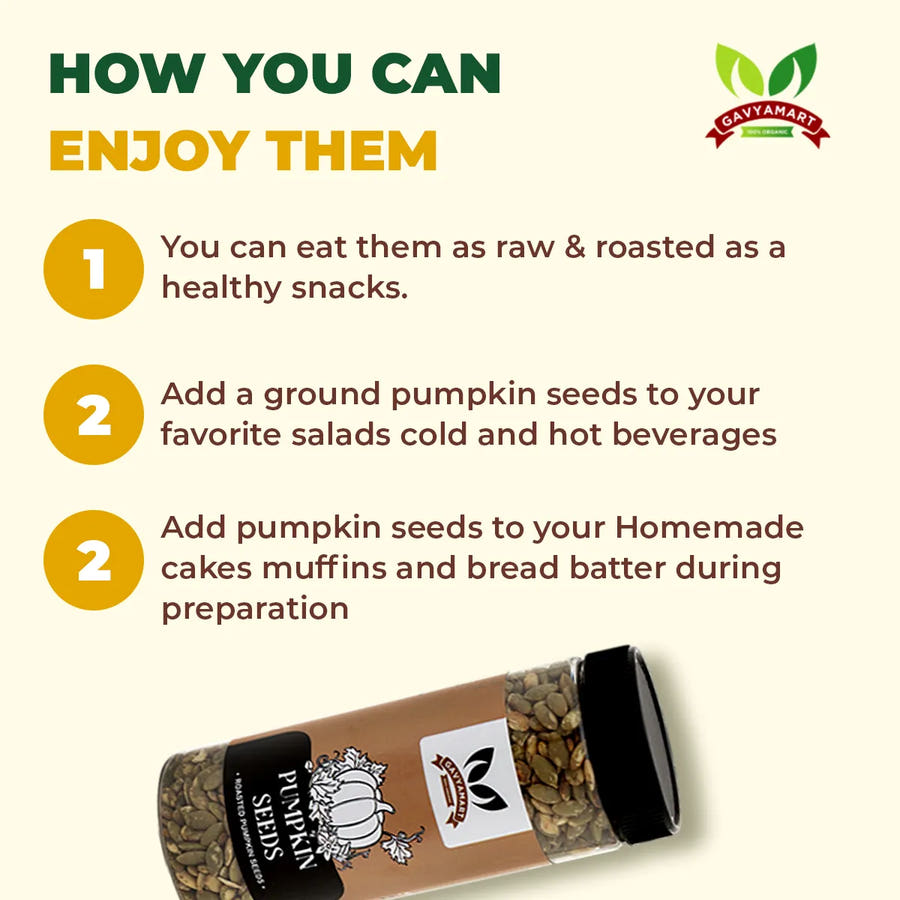 Premium Pumpkin Seeds | Organic Superfood Seeds | High Protein Snack | Roasted Seeds Online | Organic Pumpkin Seeds | Crunchy Pumpkin Seeds | Roasted Seed Snack  