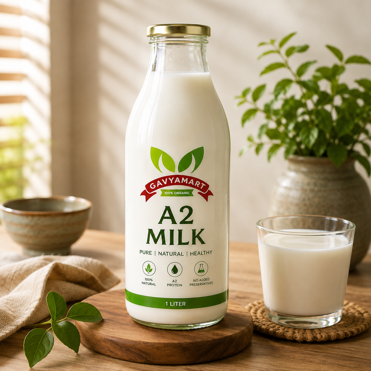 A2 Gir Cow Milk in Ahmedabad