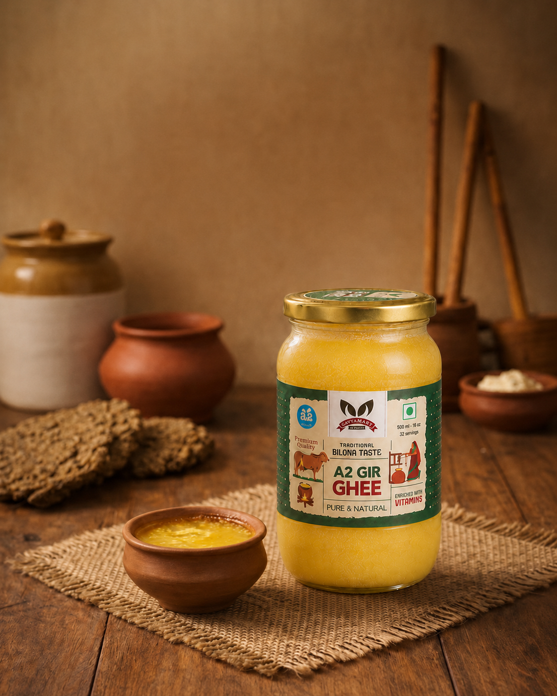 A2 Gir Cow Ghee