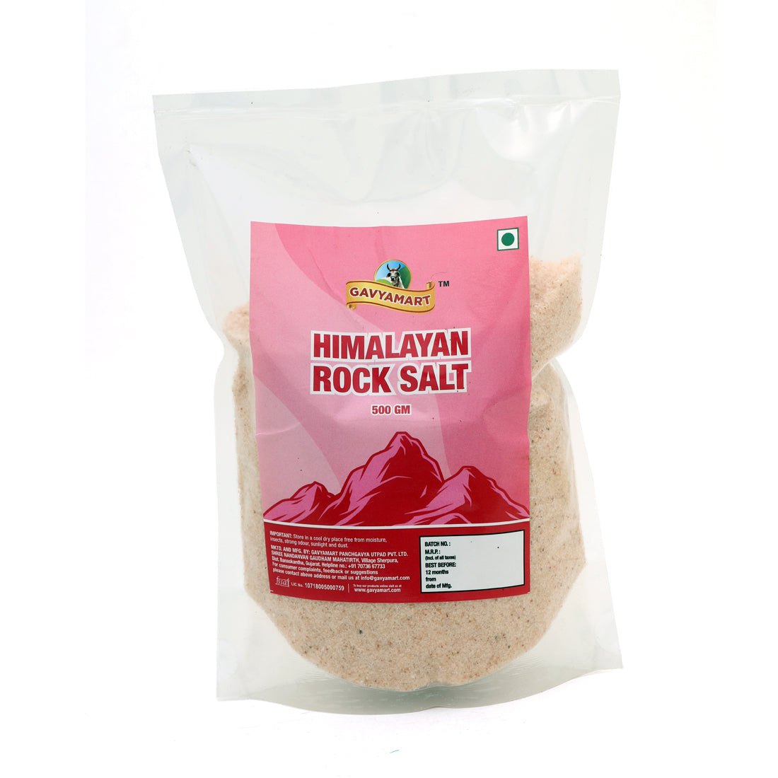 Gavyamart Natural Himalayan rock salt
