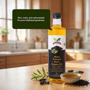 Wood Pressed Sesame Oil | Cold Pressed Til Oil for Cooking