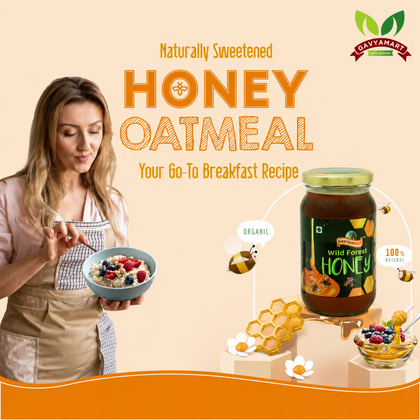 Naturally Sweetened Honey Oatmeal: Your Go-To Breakfast Recipe
