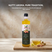 Wood Pressed Groundnut Oil | Cold Pressed Peanut Oil