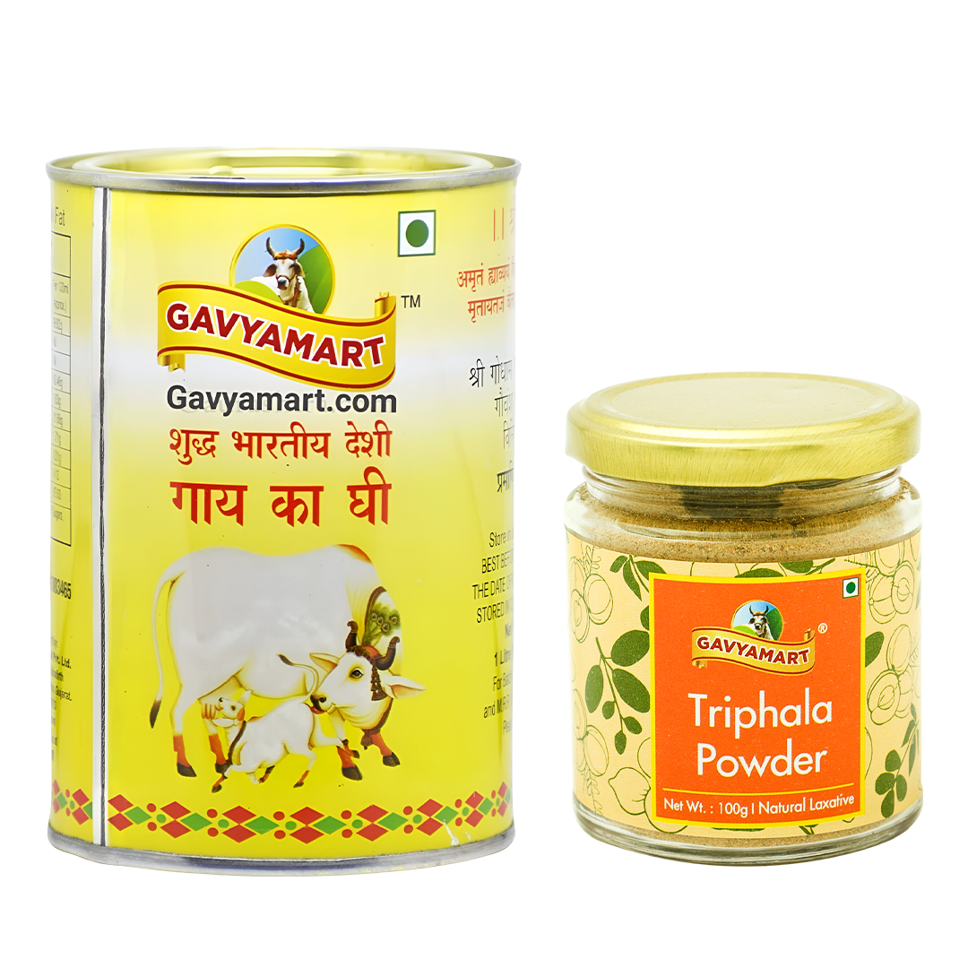 Desi Ghee | Triphala Powder | A2 Cow Ghee
