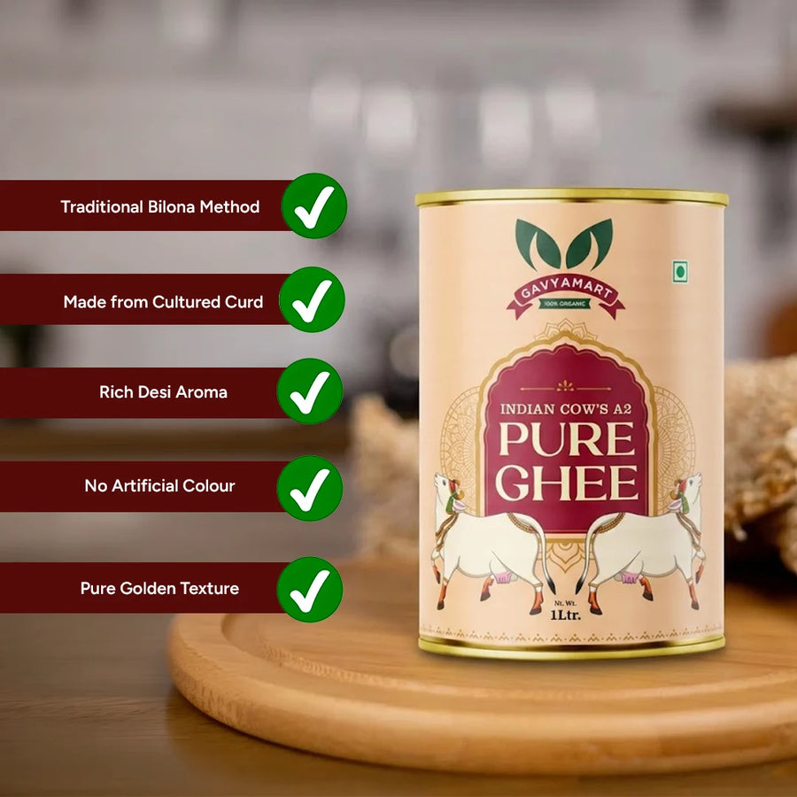 Pure Desi A2 Cow Ghee