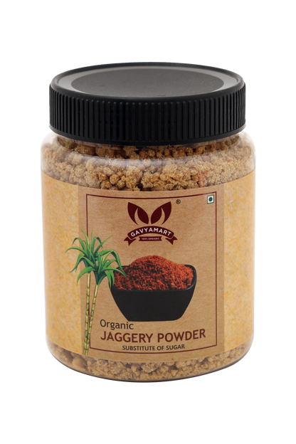 Gavyamart Jaggery Powder | Natural Pure Chemical Free Gur Jaggery