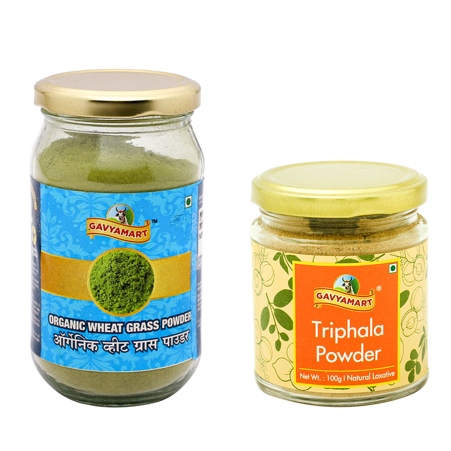 Wheat Powder | Triphala Powder | Organic Health Powder