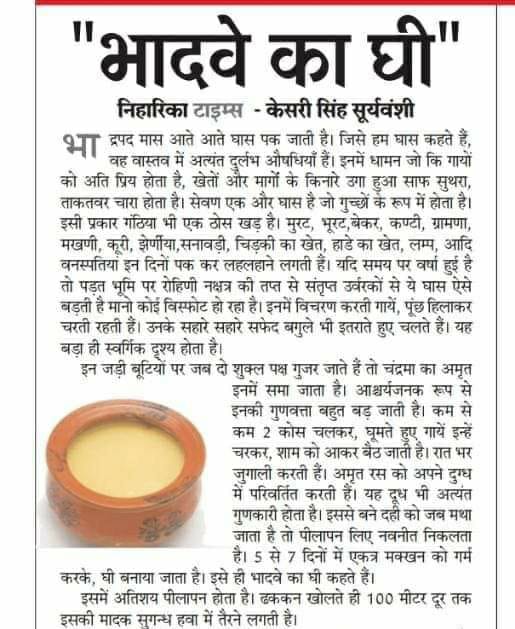 Bhadwa Ghee | Bhadrapada Ghee