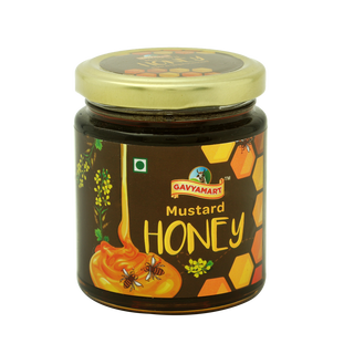 Gavyamart Mustard Honey Raw and Unprocessed - 250GM