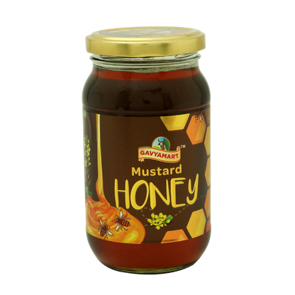 Gavyamart Mustard Honey Raw and Unprocessed