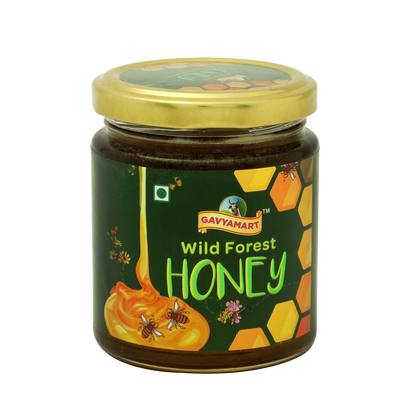 Organic pure wild forest honey Raw and Unprocessed - 250G