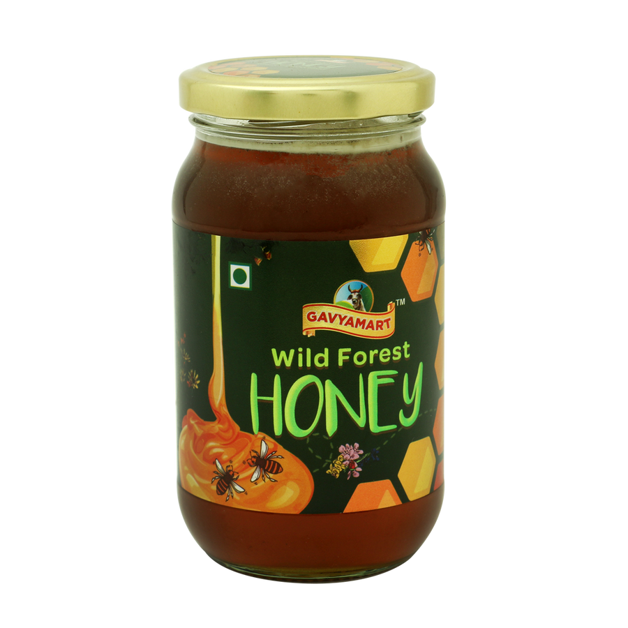 Organic pure wild forest honey Raw and Unprocessed
