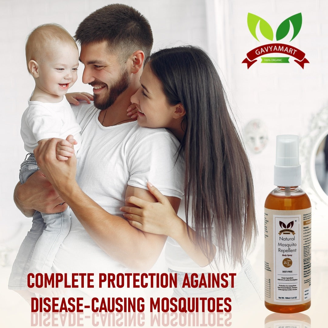 Gavyamart Natural Mosquito Repellent – Body Spray -100ml