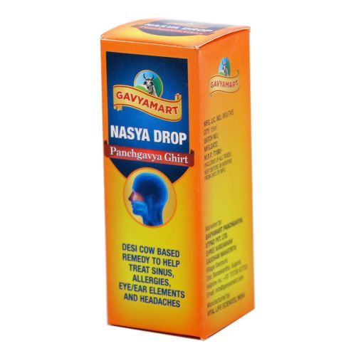 Nasya Drops | Panchgavya Ghirt | Panchgavya Nasya Drops | Herbal Nasya Drops | Natural Nasya Drops |  Herbal Nasya Drops