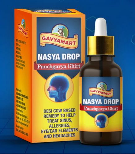 Nasya Drops | Panchgavya Ghirt |